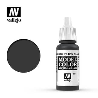 Vallejo Model Color 70855 Black Glaze 17ml
