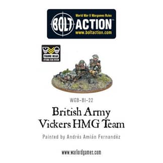 Warlord WGB-BI-22 Bolt Action British Vickers MMG