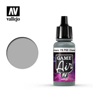 Vallejo 72753 Game Air Chainmail Silver 17ml
