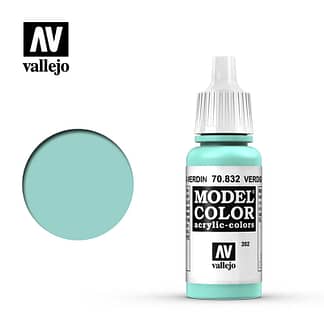 Vallejo Model Color 70832 Verdigris Glaze 17ml