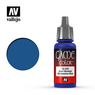 Vallejo Game Color 720022 Ultramarine Blue 17ml