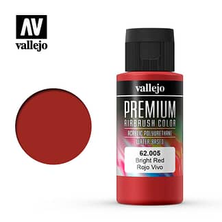Vallejo 62005 Premium Color Bright Red 60ml