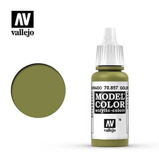 Vallejo Model Color 70857 Golden Olive 17ml