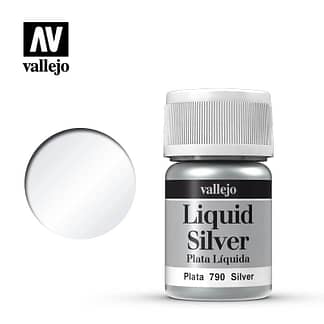 Vallejo Model Color 70790 Liquid Silver