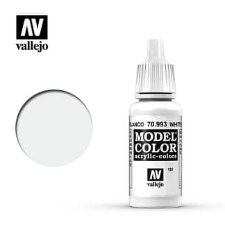 Vallejo Model Color 70993 White Grey 17ml