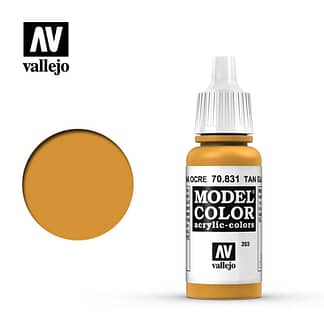 Vallejo Model Color 70831 Tan Glaze 17ml