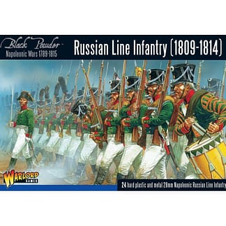 Warlord 302012201 Black Powder Russian Line Infantry