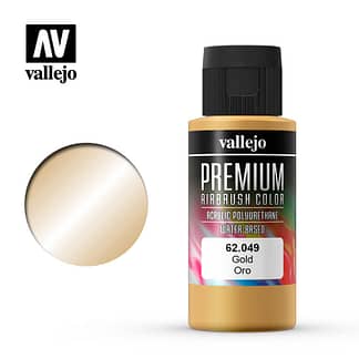 Vallejo 62049 Premium Color Gold 60ml