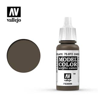 Vallejo Model Color 70872 Chocolate Brown 17ml