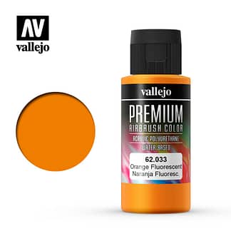 Vallejo 62033 Premium Color Fluorescent Orange 60ml