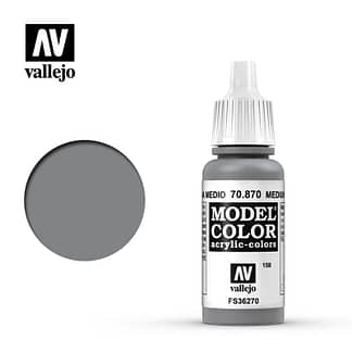 Vallejo Model Color 70870 Medium Sea Grey 17ml