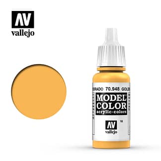 Vallejo Model Color 70848 Golden Yellow