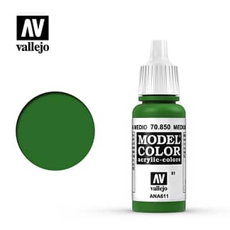 Vallejo Model Color 70850 Medium Olive 17ml