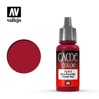 Vallejo Game Color 720012 Scarlet Red 17ml