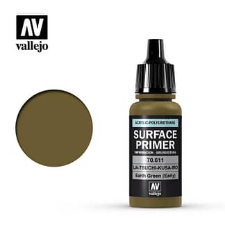 Vallejo 70611 Surface Primer Earth Green Early 17ml