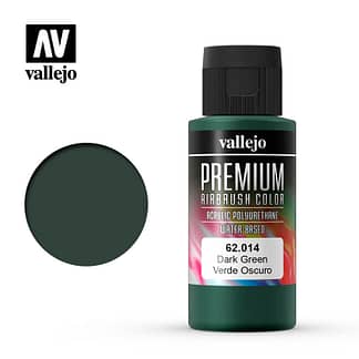 Vallejo 62014 Premium Color Dark Green 60ml
