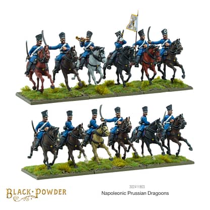 Warlord 302411803 Black Powder Prussian Dragoons
