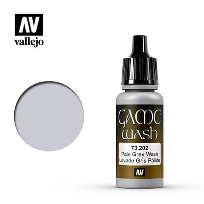 Vallejo 73202 Game Color Wash Pale Grey Wash 17ml