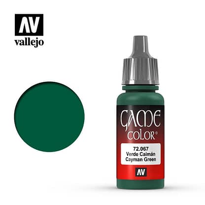 Vallejo Game Color 72067 Cayman Green 17ml