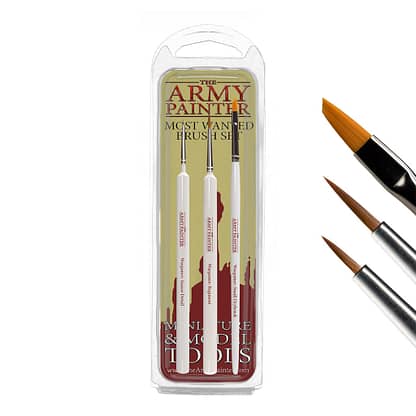Army Painter TL5043 Most Wanted Paint Brush Set