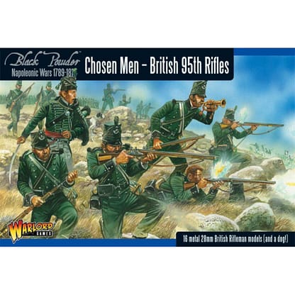 Warlord WGN-BR-04 Black Powder Chosen Men British 95th Rifles