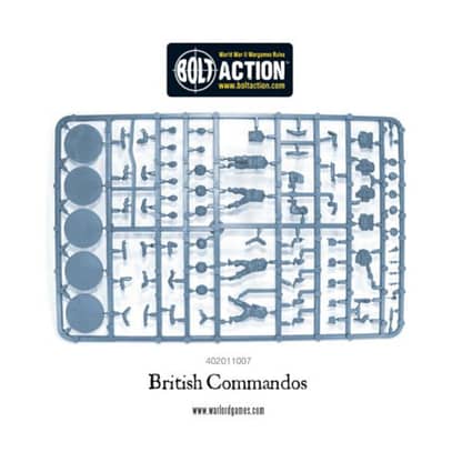 Warlord 40201107 Bolt action British Commandos