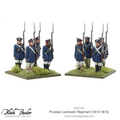 Warlord 302012501 Prussian Landwehr Regiment