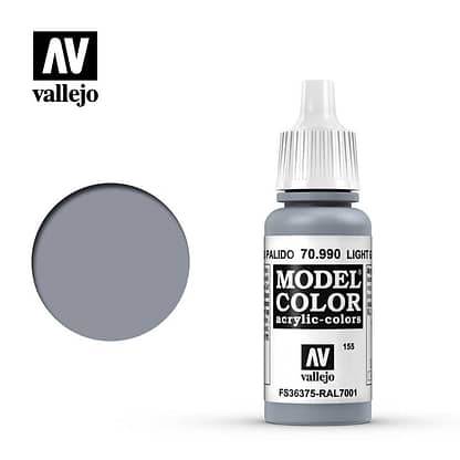 Vallejo Model Color 70990 Light Grey 17ml