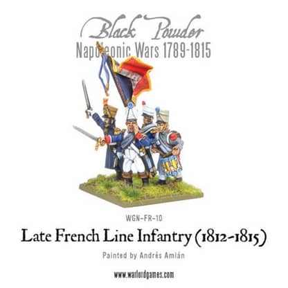 Warlord WGN-FR-10 Black Powder Late French Line Infantry