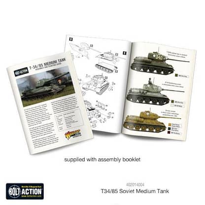 Warlord 402014004 T34-85 Soviet Medium Tank