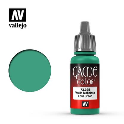 Vallejo Game Color 72025 Foul Green 17ml