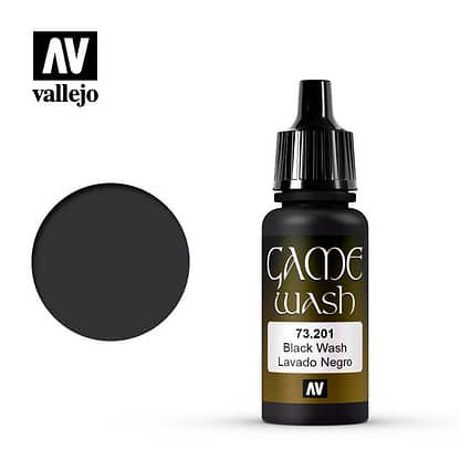 Vallejo 73201 Game Color Wash Black Wash 17ml