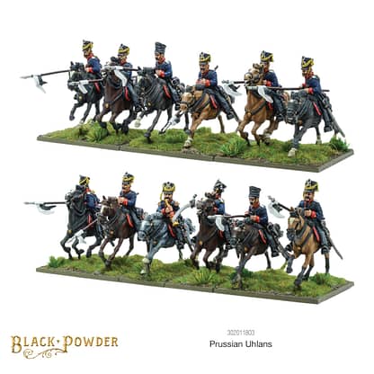 Warlord 302011803 Black Powder Prussian Uhlans