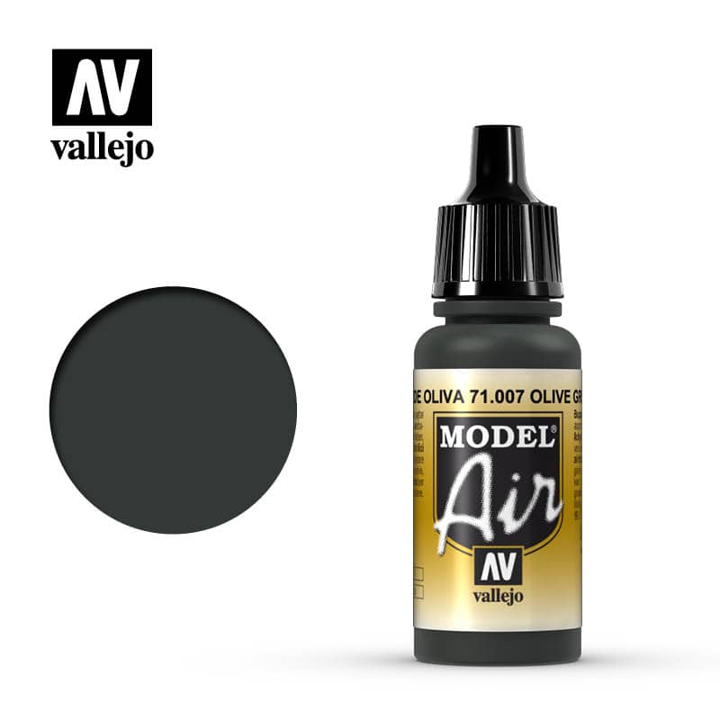 Vallejo Model Air 007 - Olive Green (71.007) 17ml